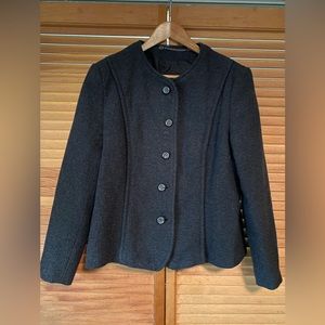 Vintage Berwin & Wolff Women's Jacket Blazer Size 40 Short Button VTG Bavarian